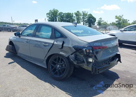 2025 Honda Civic Sport из США, поврежденный, VIN 2HGFE2F52SH575453